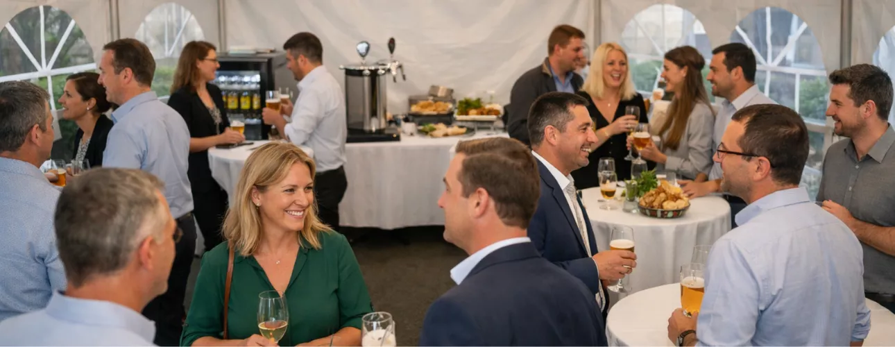 Bedrijfsfeest organiseren met Partytentverhuur Nederweert