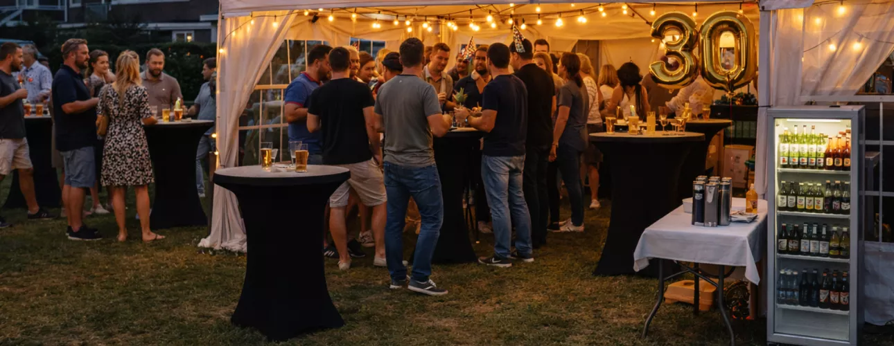 Verjaardag organiseren met Partytentverhuur Nederweert